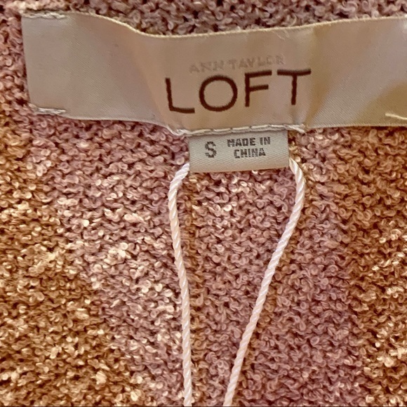 Ann Taylor Loft Vintage Peach Cowl‎ Neck Sweater S - Picture 5 of 11